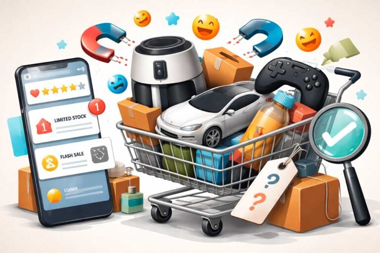 guia visual de decisão de compra sem hype