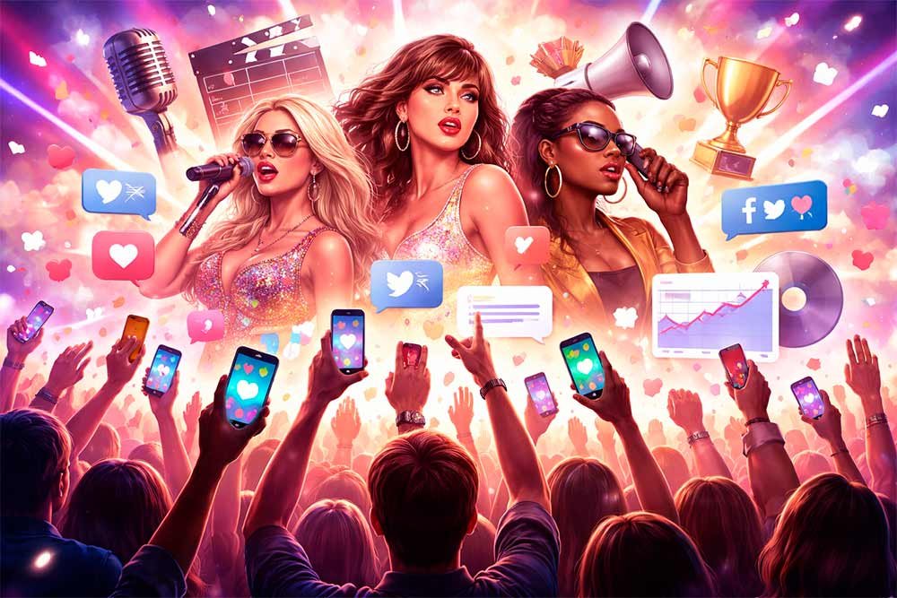 Fenômenos de fandom e eventos da cultura pop na internet