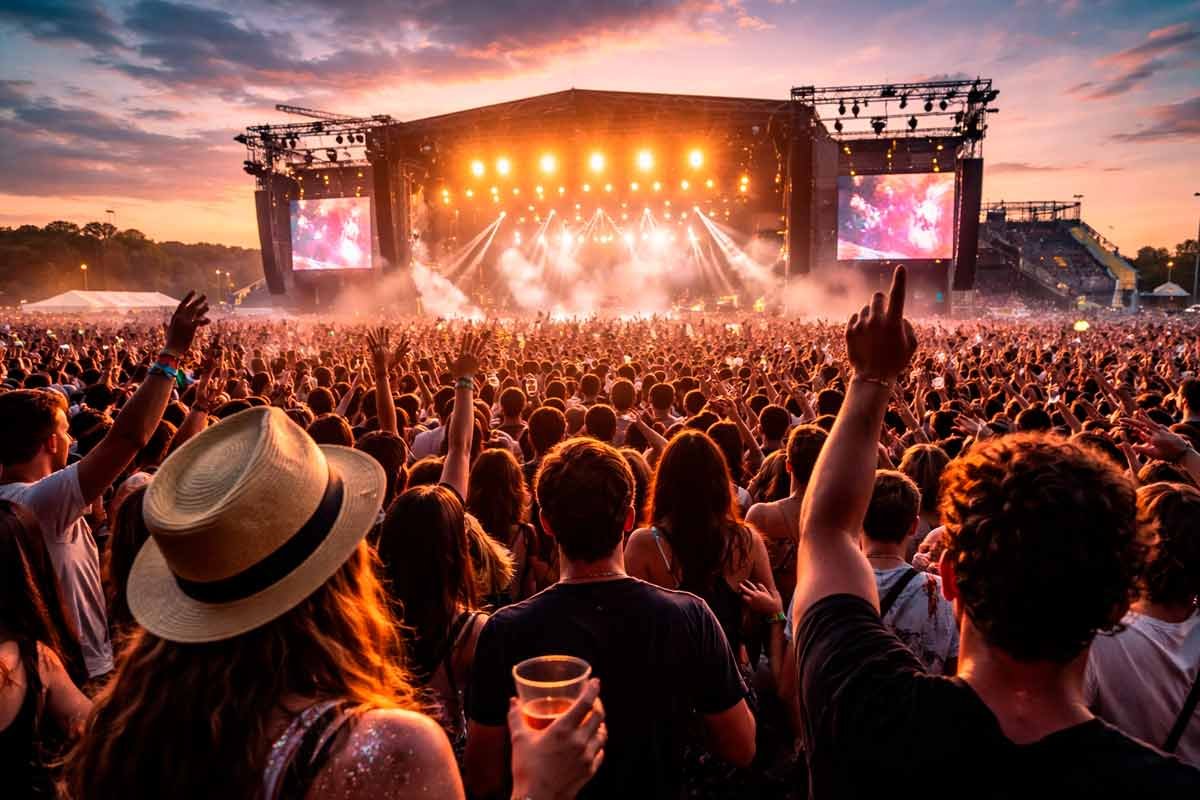 realidade dos grandes festivais de música
