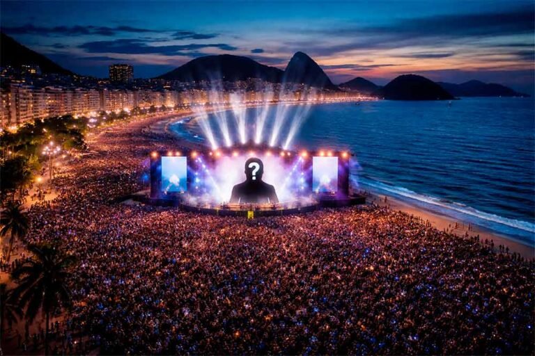 Megashow em Copacabana do projeto Todo Mundo no Rio