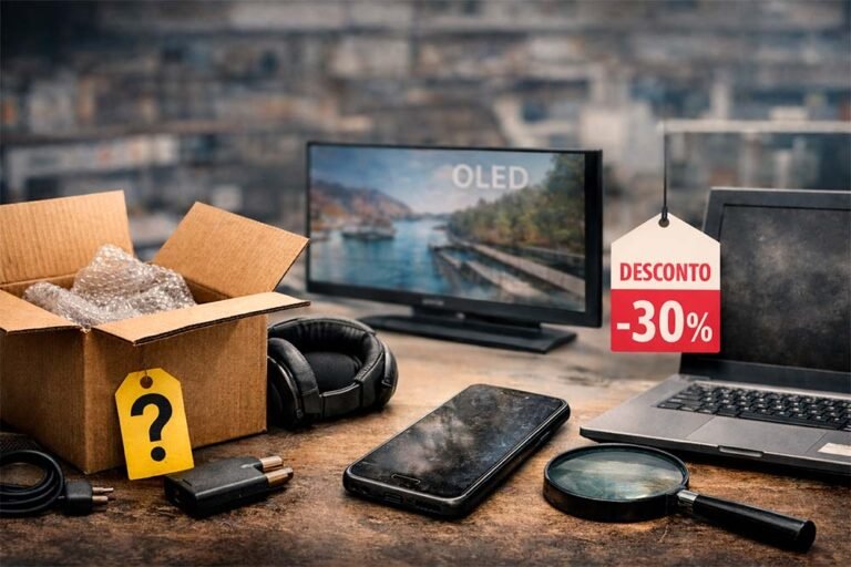 Produto open box e vitrine vale a pena?