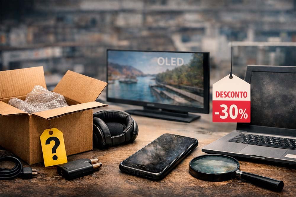 Produto open box e vitrine vale a pena?