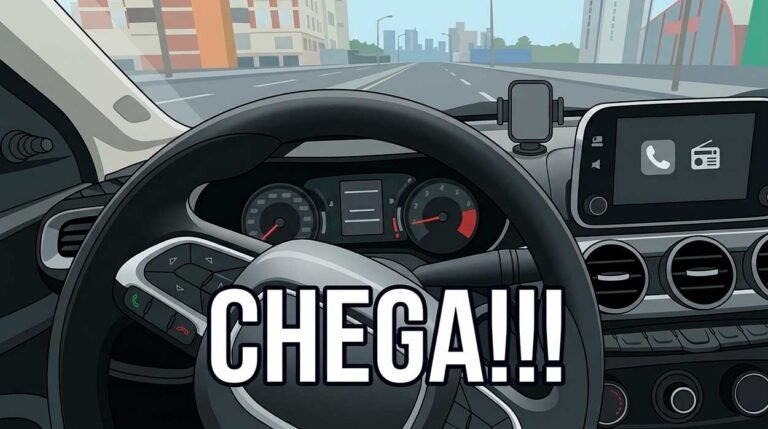 CHEGA!!!' O desabafo de quem viveu a praça na pele. Entenda a frustração por trás do aplicativo e a realidade do motorista.